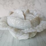 Bonbonnière form opaline cabbage