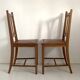Art Nouveau pair of chairs 1900