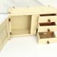 Small vintage wooden wall cupboard.