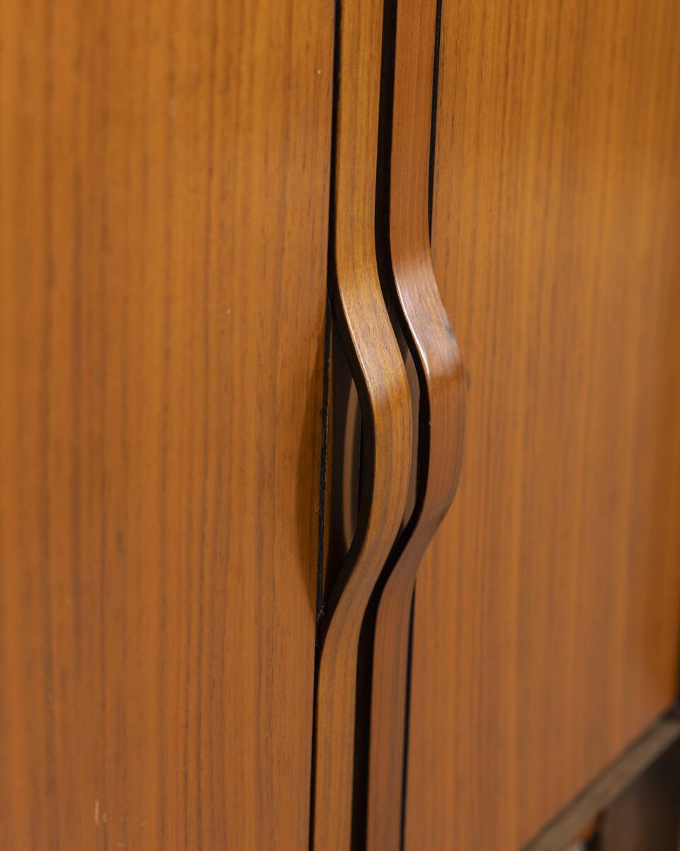 Vintage 1970s teak sideboard, designed by Barovero