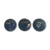 3 ashtrays porcelain of saint clement - air france model of the 50s