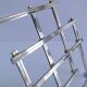 Art Deco style extendable silver metal trivet