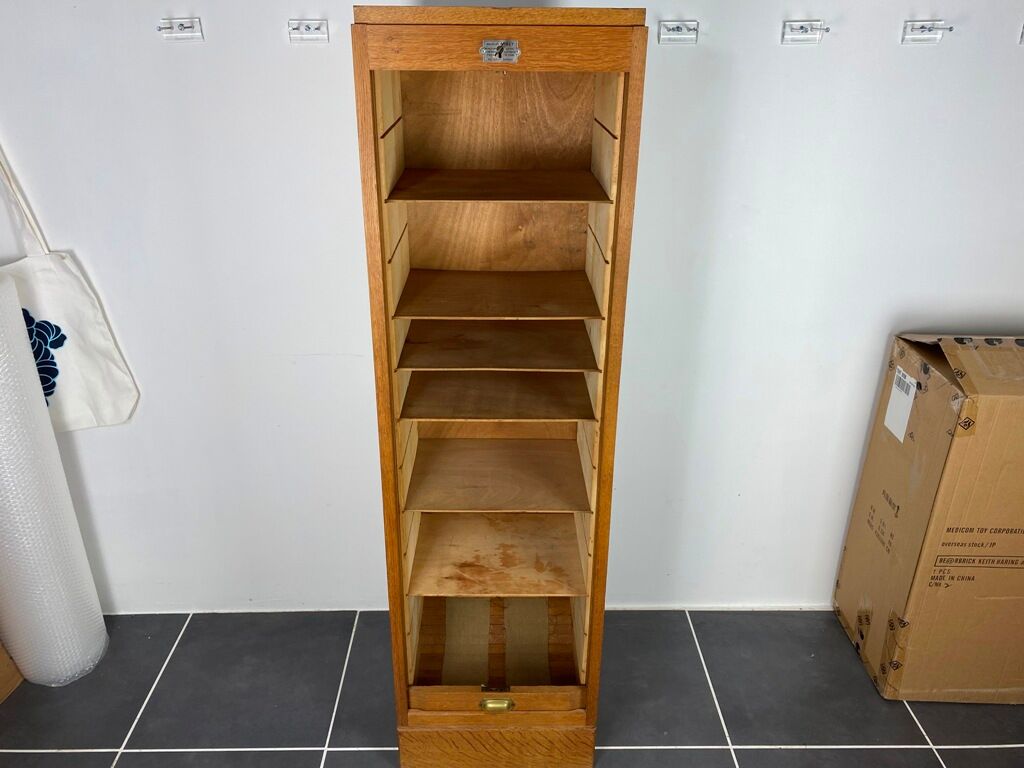 1950 Oak Curtain Binder Furniture