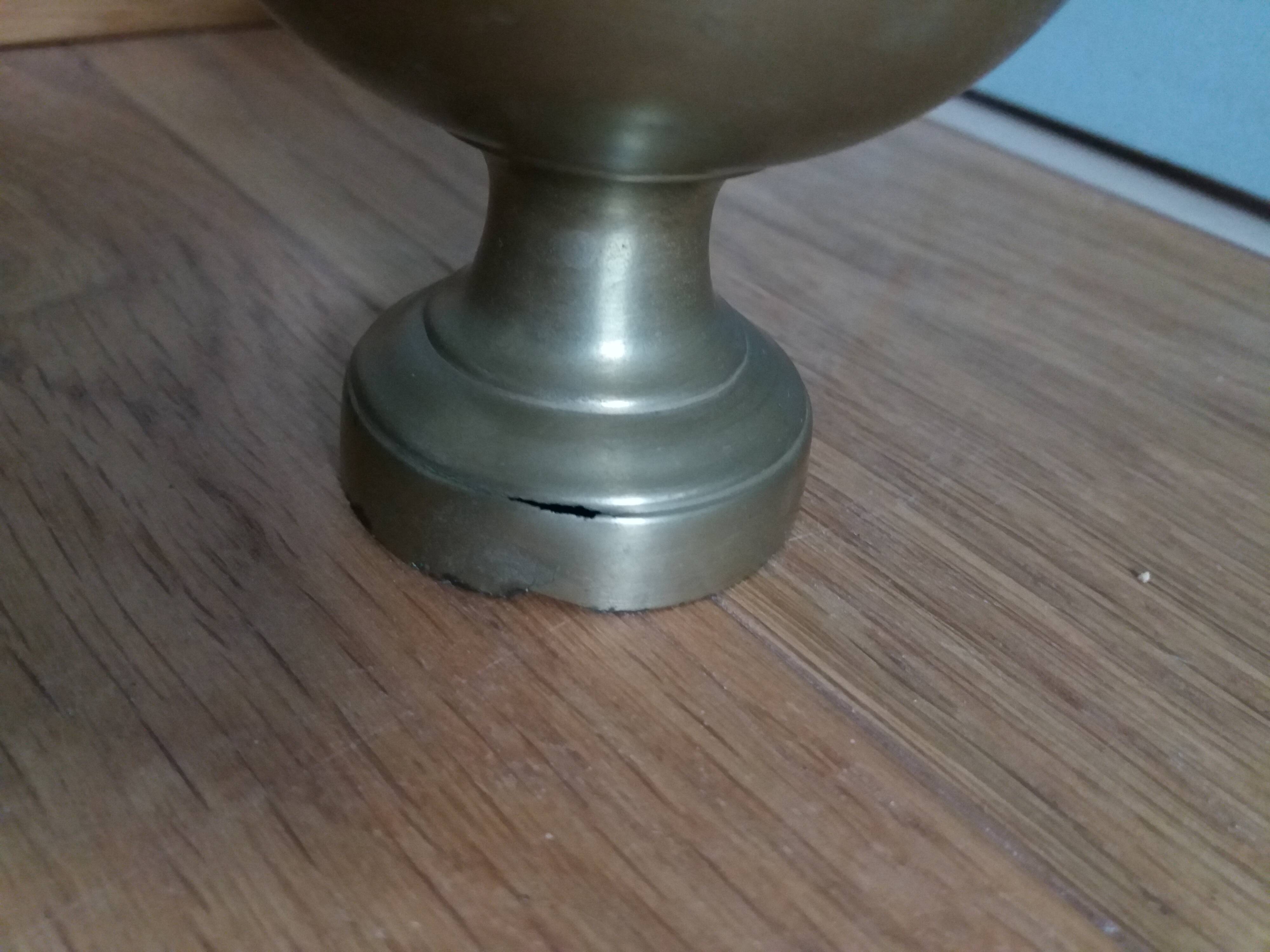 Brass stair ball