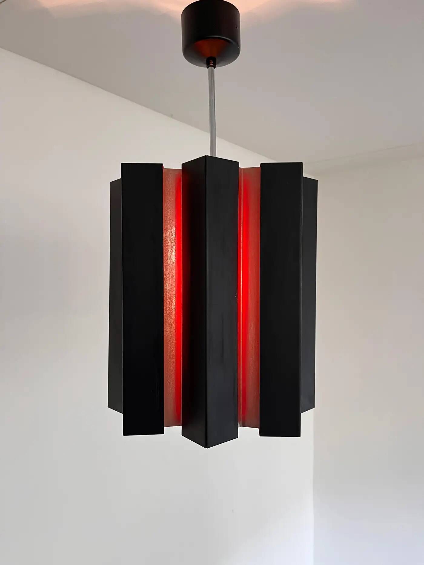 Rare design Space Age UFO pendant by Napako, 1970s