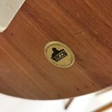 Set of 6 vintage Ercol elm & beech Goldsmith dining chairs mid century