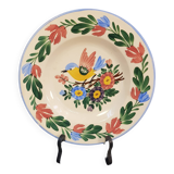 Old decorative soup plate
