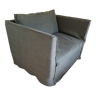Linen armchair