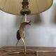 Magnificent pair of cobra bedside lamps