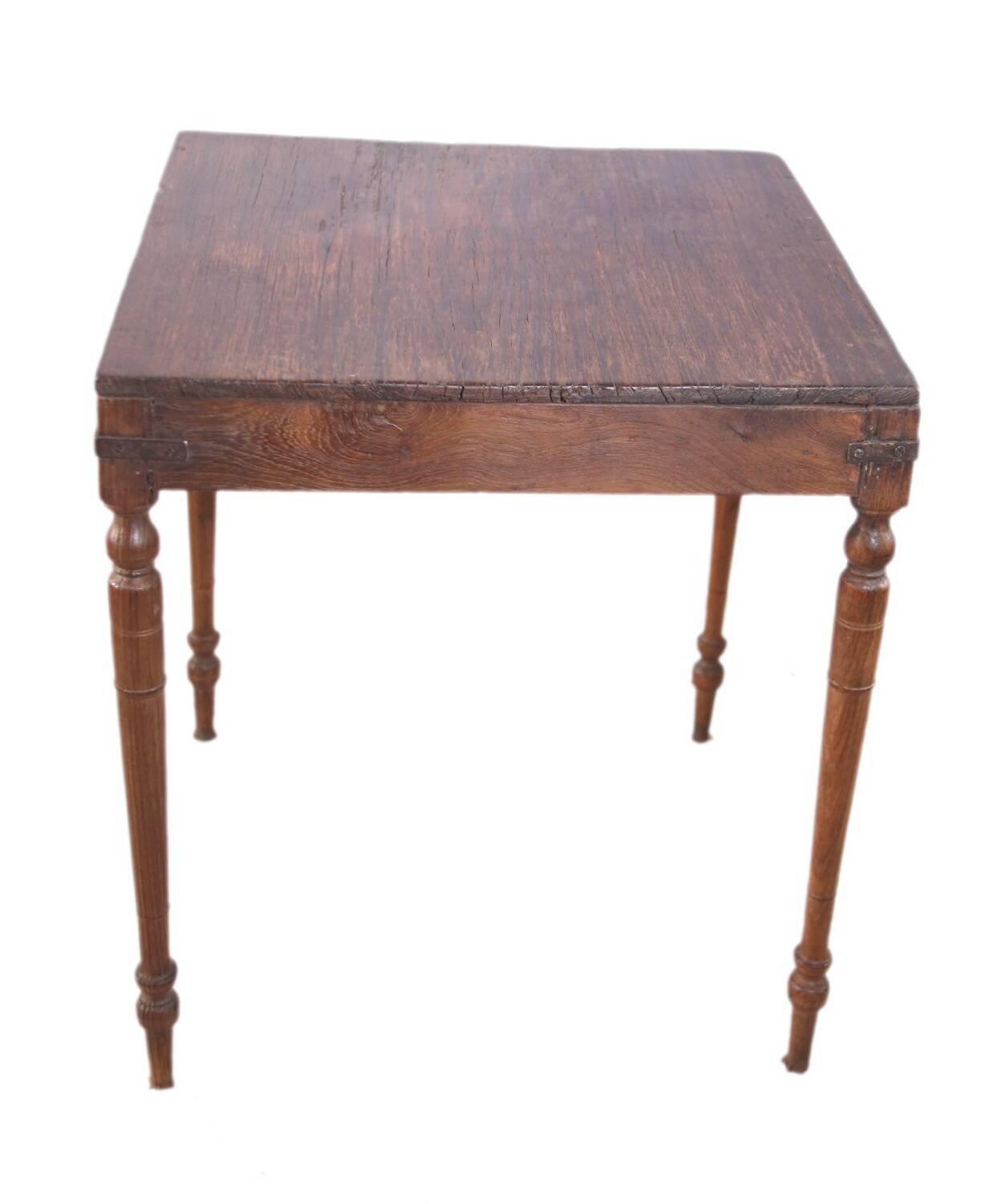 Game table, side table in Burmese teak