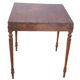 Game table, side table in Burmese teak