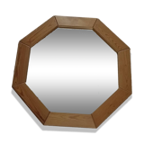 Grand miroir octogonal design scandinave
