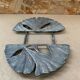 Old silea silver metal extendable vintage trivet
