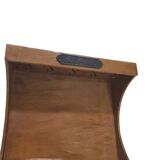 Vintage Le Creuset Wooden Wall shelf/Cabinet, 1970s