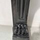 Napoleon III fireplace with claw feet in black marble, 19th century