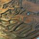 Popular Art Furniture Circular Coffee Table Solid Carved Wood 30s/40s