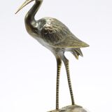 Paper press Marble stork statue