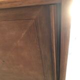 Massive teak sideboard