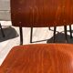 Set of 4 vintage Marko chairs