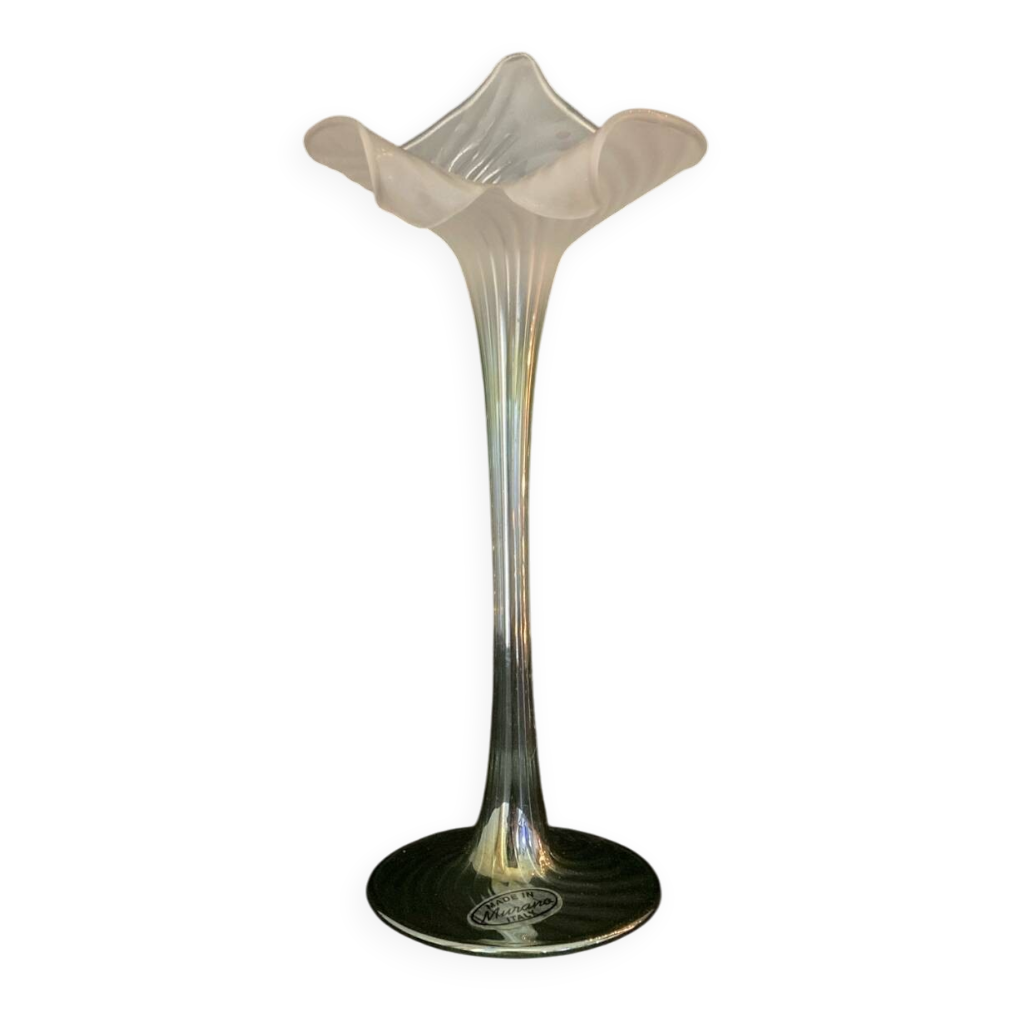Taly Murano glass arum vase