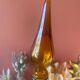 Large amber bottle