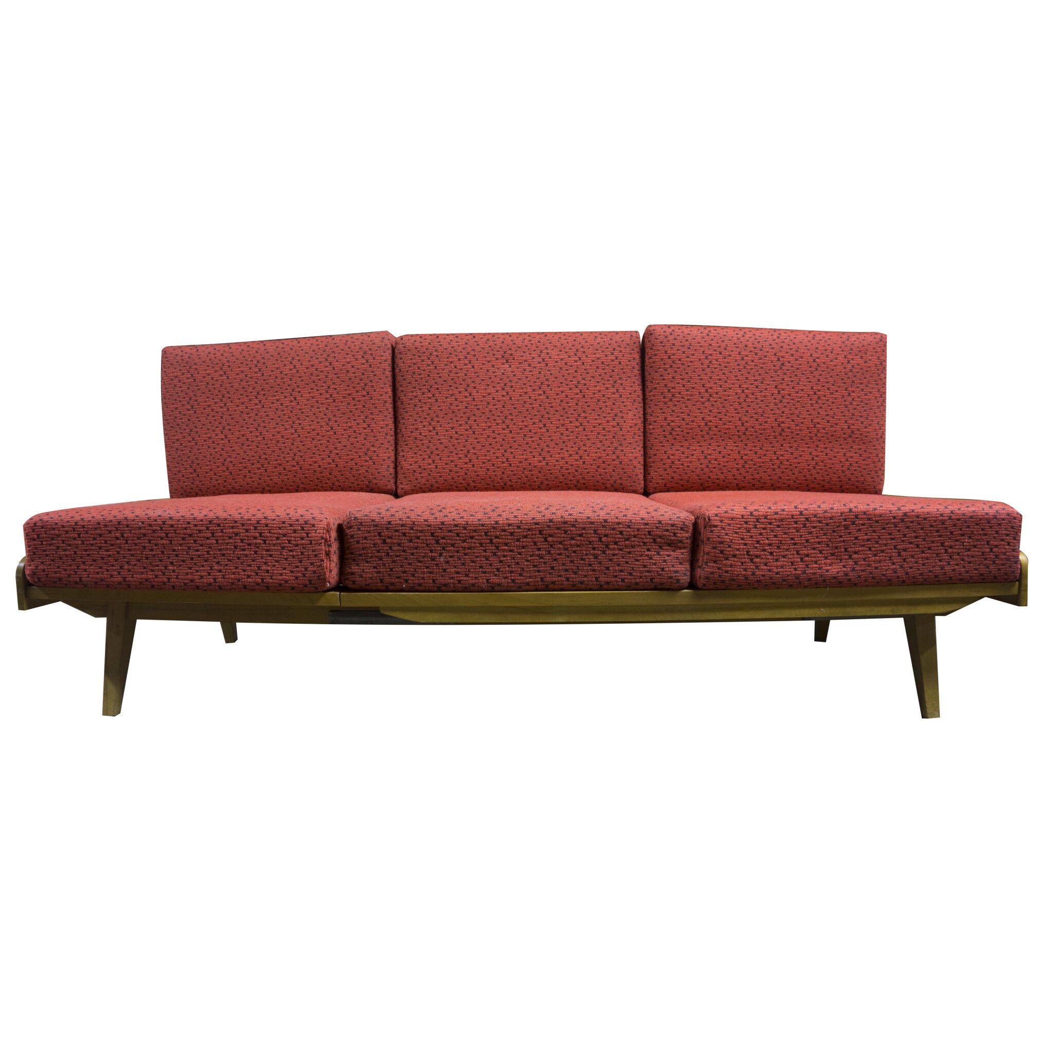 Sofa vintage and stool Frantisek Jirak for Tatra Nabytok