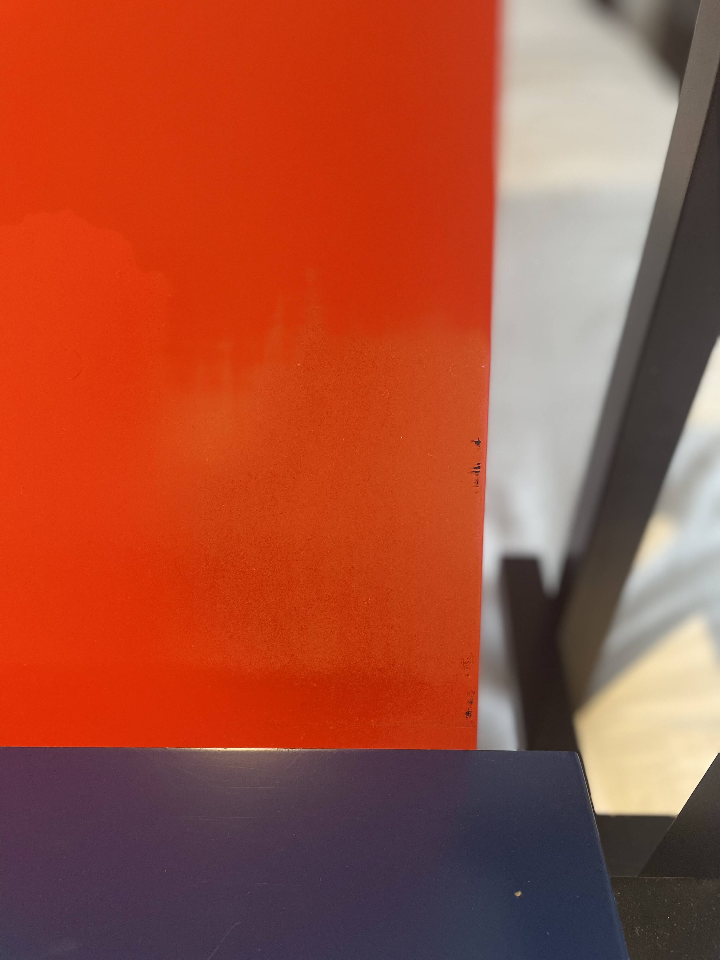 Gerrit T. Rietveld armchair red & blue