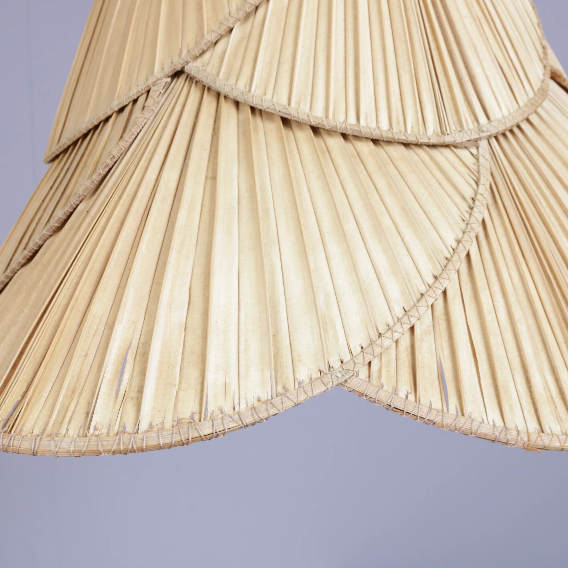 "Uchiwa" suspension in the style of Ingo Maurer, Germany 1970