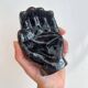 Handmade ceramic hand