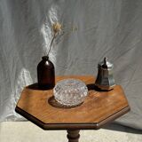 Small glass candy box Cristal d'Arques France