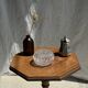 Small glass candy box Cristal d'Arques France