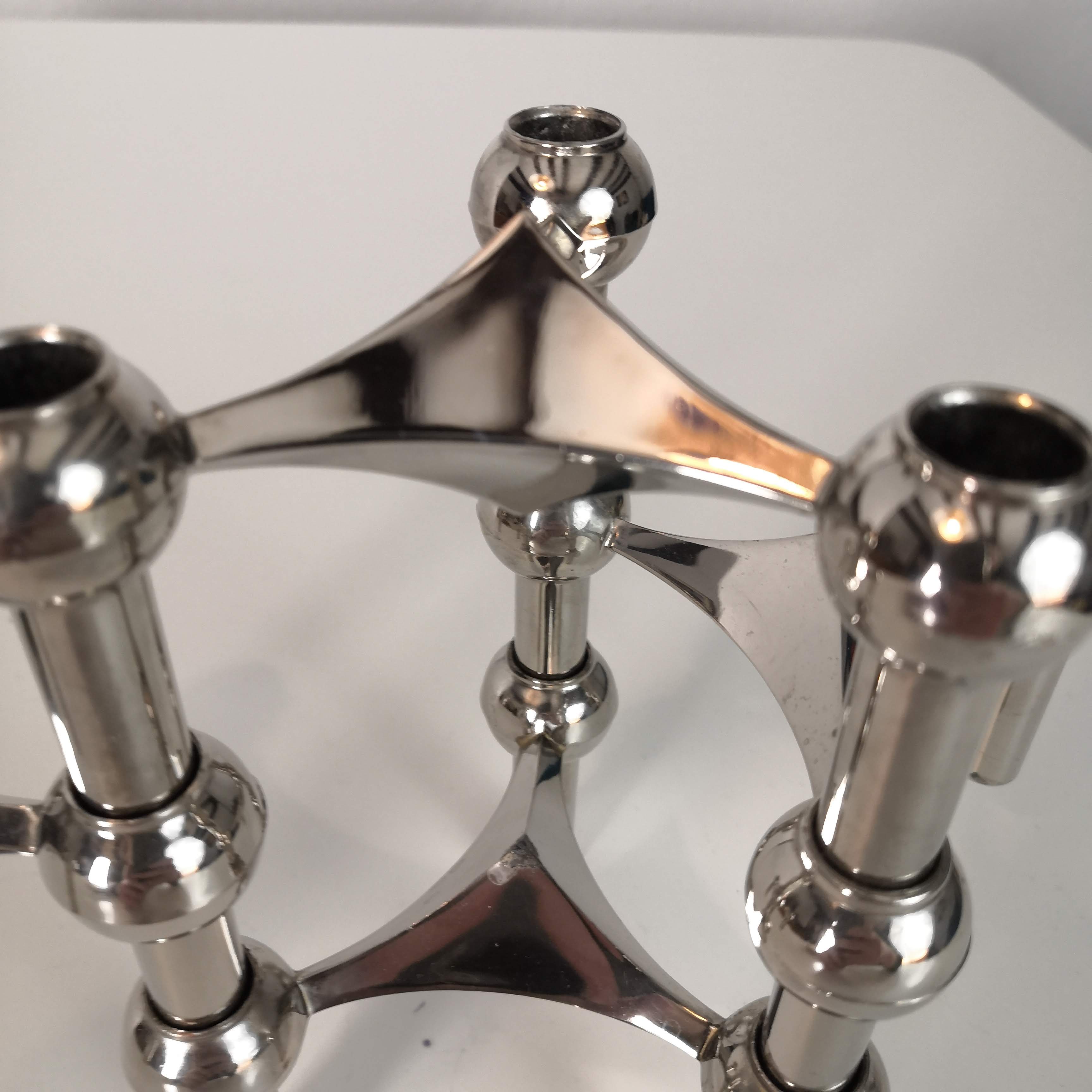 Nagel modular candle holder set