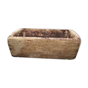 Jardinière ancienne en bois massif