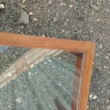 Vintage Scandinavian-style wooden coffee table.