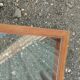 Vintage Scandinavian-style wooden coffee table.