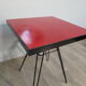 Table bistrot piétement "épingle" années 50