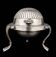 Silver butter dish