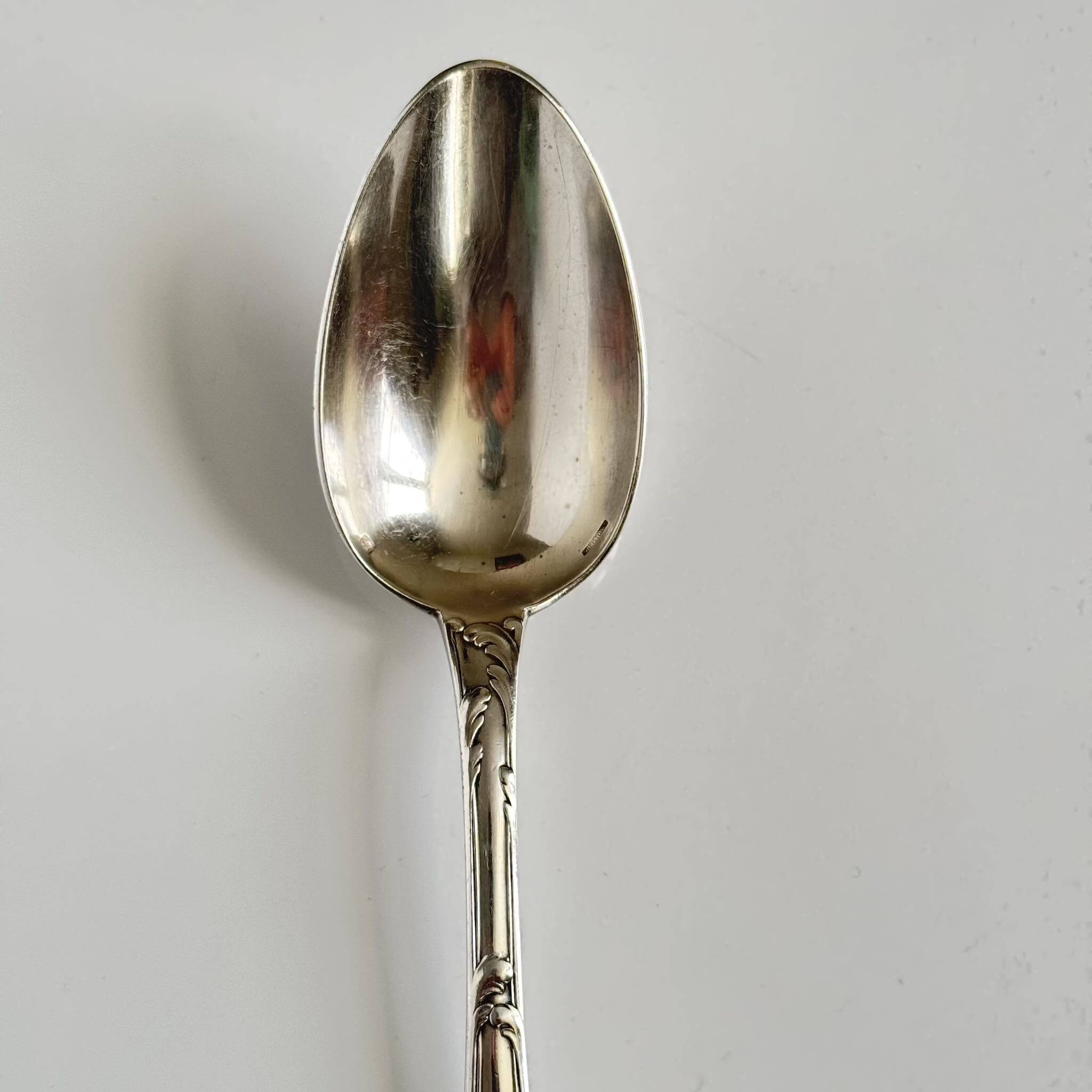 Christofle Chrysanthemum | Set of 6 Spoons | Art Nouveau