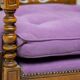 Pair of purple armchairs Giorgetti (Gallery 1975)