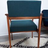 Revamped high armchair 60s