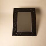 Miroir Murano en verre gravé