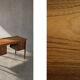 Bureau vintage scandinave moderne en teck des années 1960 avec tiroirs.