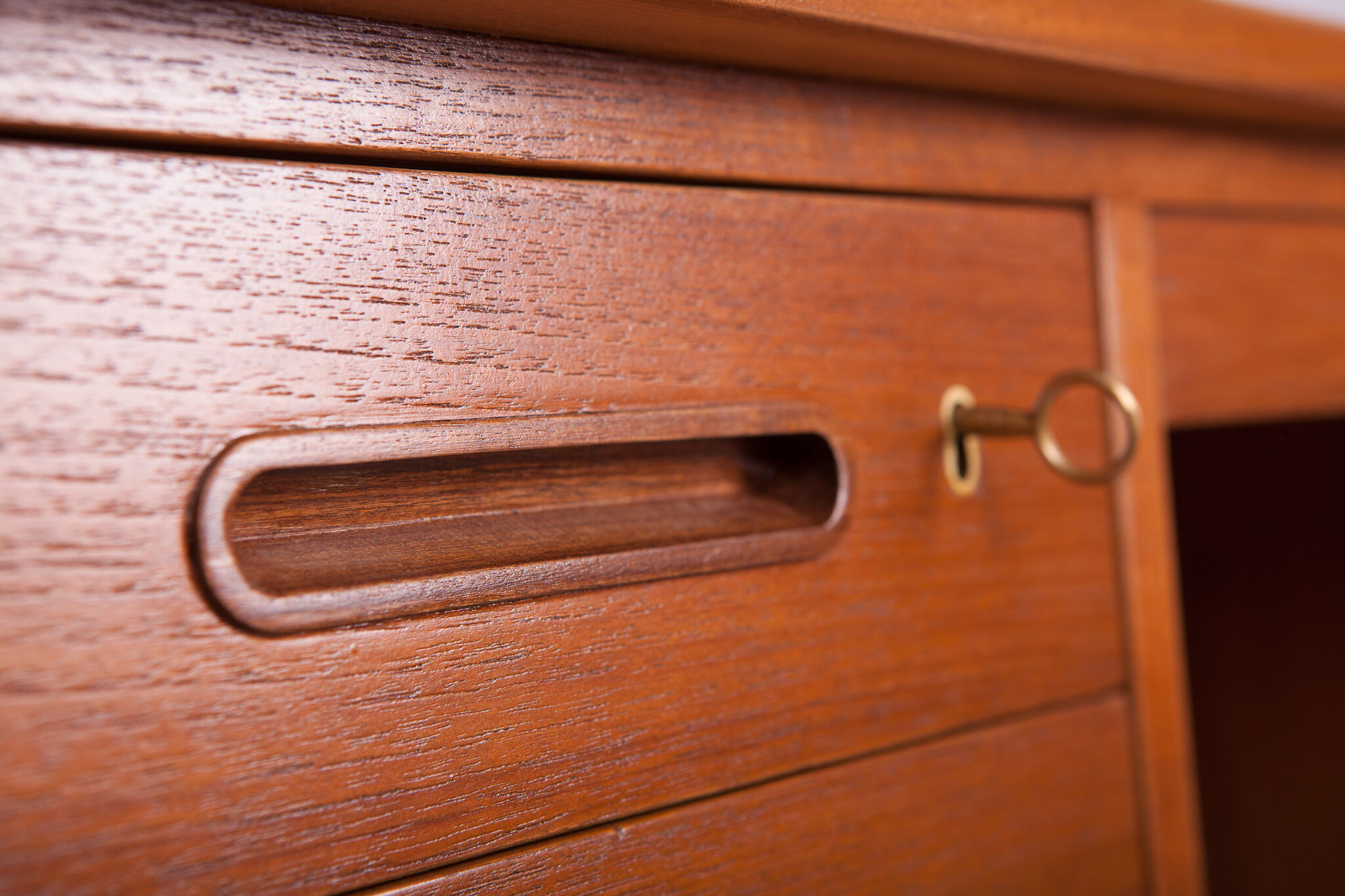 Mid-Century Danish Teak Desk, 1960s