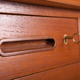 Mid-Century Danish Teak Desk, 1960s