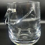 Scandinavian crystal ice bucket 1970