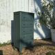 Art Deco blue dresser