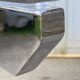 Smoked glass round table chrome Florence Knoll Roche Bobois an70