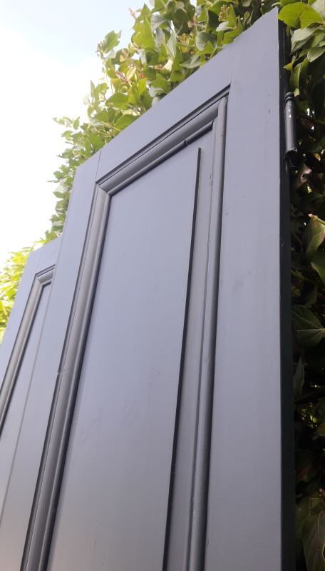 Paire de portes 222x97,5cm de placard