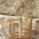 Pink glass jug