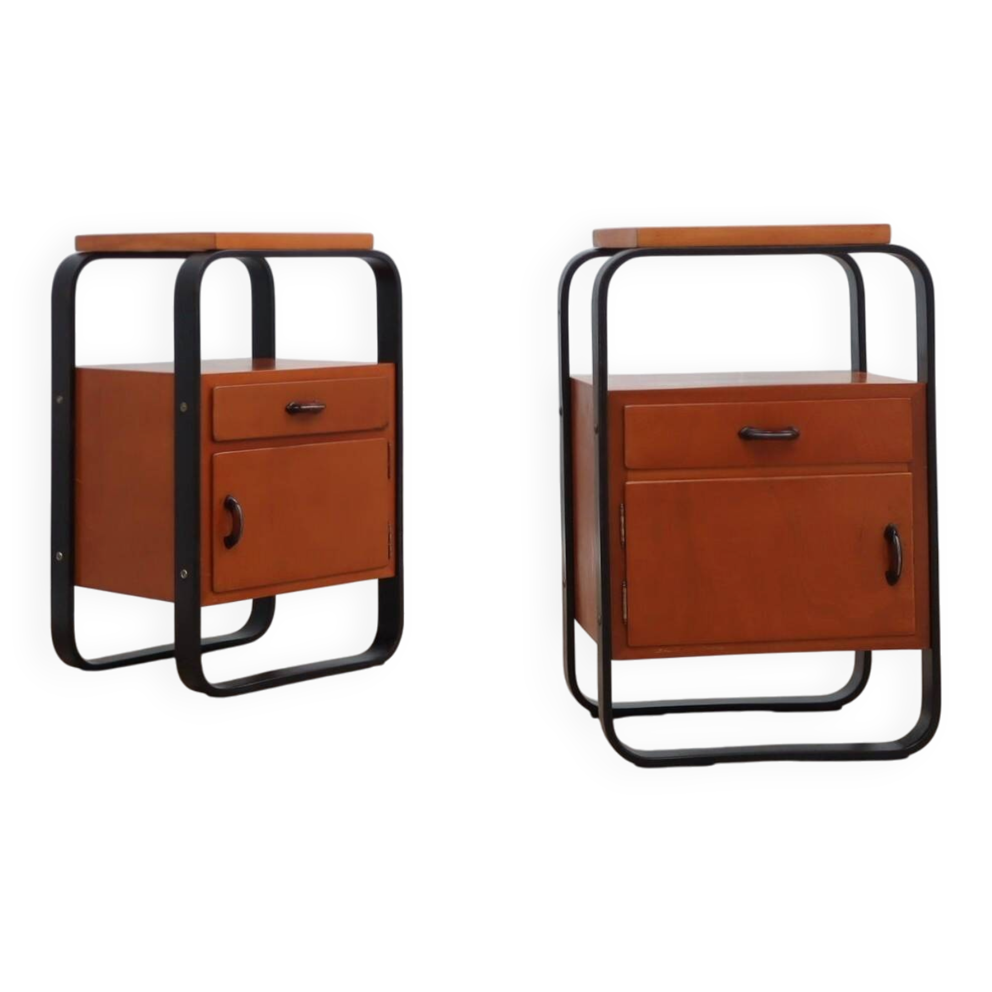 1940s Giuseppe Pagano Pogatschnig set of nightstands
